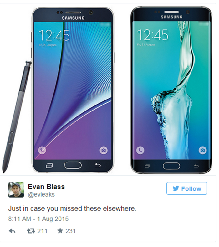 Samsung Galaxy Note 5 Vs Galaxy S6 Edge Mana Yang Lebih Stylish Techno Id