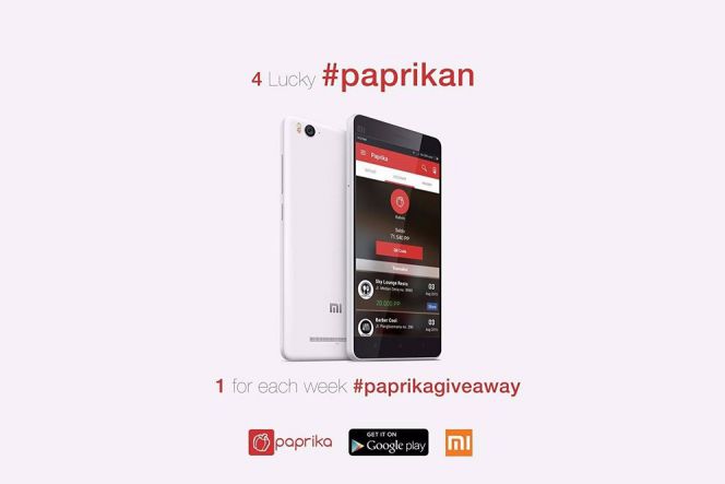 Paprika sedang bagikan 4 unit Xiaomi Mi 4i bulan ini, mau?