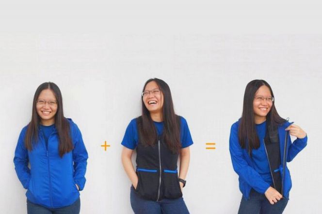 Jaket ini dapat memijat lembut penggunanya