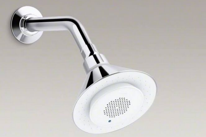 Kohler Moxie, pancuran mandi yang juga berfungsi sebagai speaker