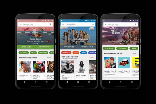 Sesuaikan logo baru Google, tampilan Play Store segera dirombak