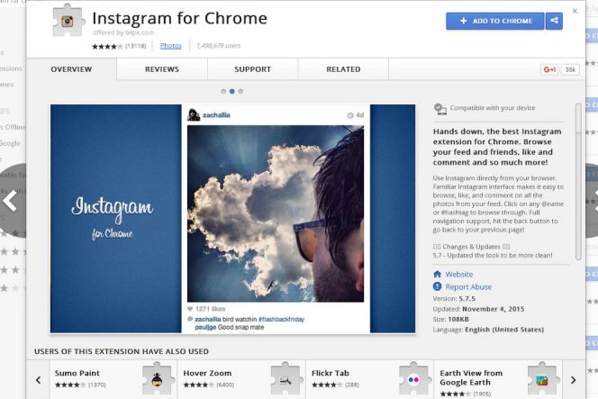 Buka Instagram di Chrome? Gunakan ekstensi ini