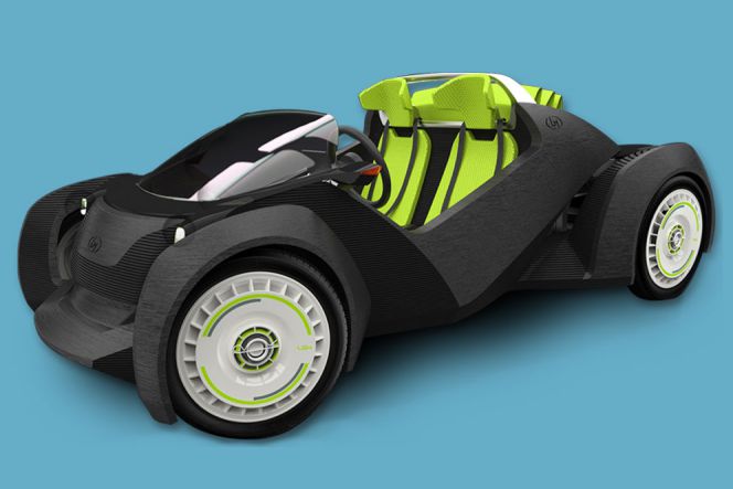 Mirip mainan, Audi bangun mobil hasil 3D printed