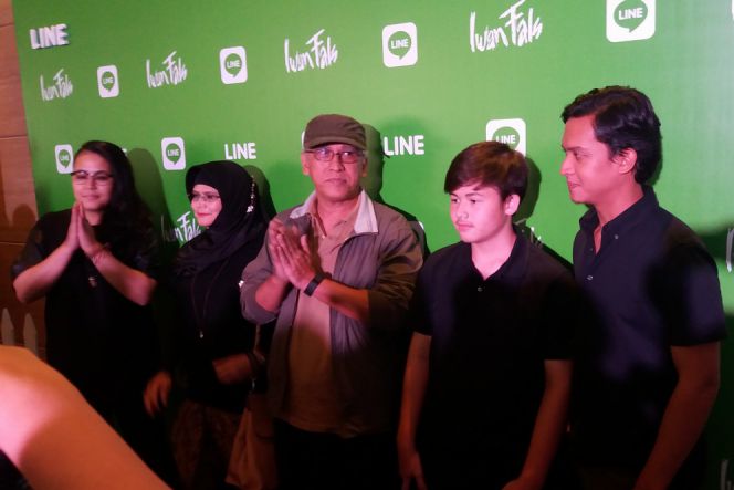 Usung tema keluarga, Line gandeng Iwan Fals