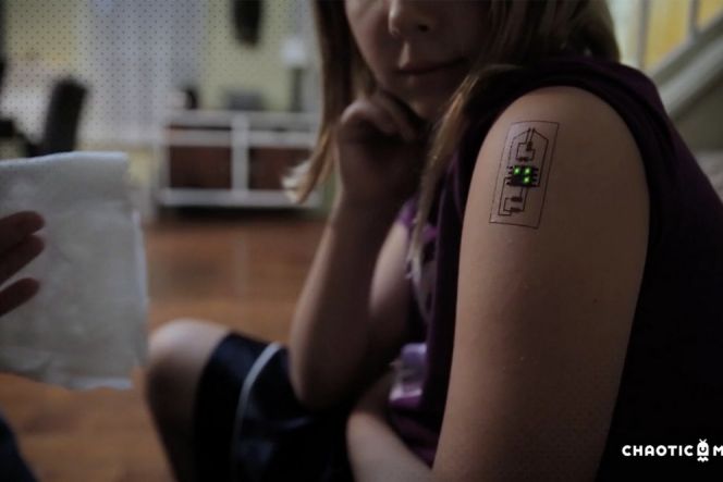 Tak perlu smartwatch pantau kebugaran, tato juga bisa melakukannya