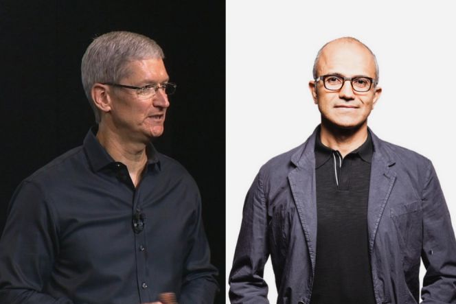 Mana yang gajinya lebih tinggi, menjadi CEO Apple atau Microsoft?