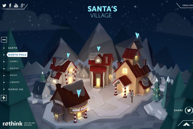Ajak sang anak eksplorasi dunia dengan Santa Tracking Website