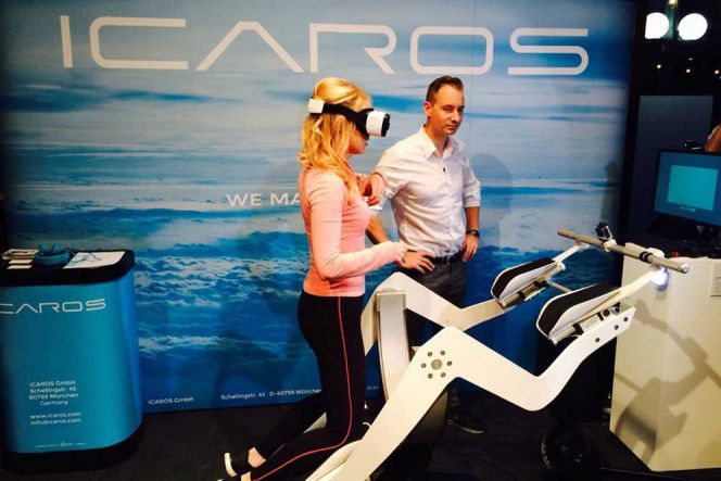 Alat fitness pun manfaatkan teknologi virtual reality