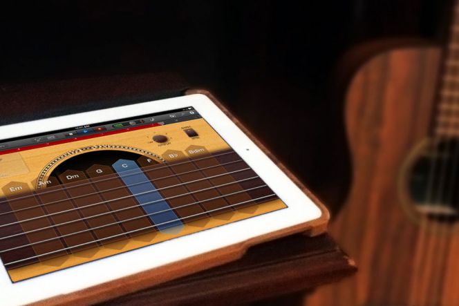 Mainkan musik akustik dengan iPad Pro, bisa kok