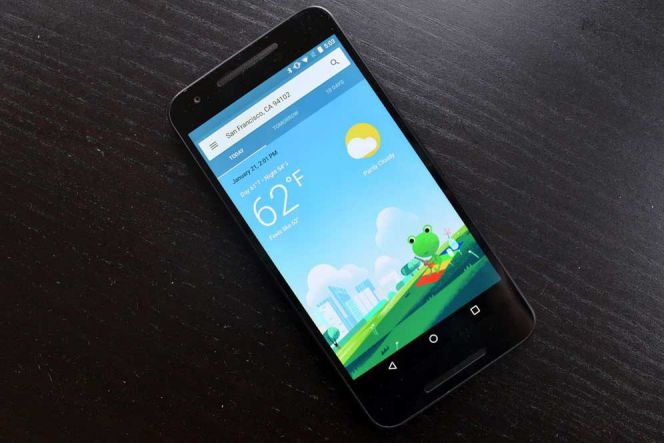 Sudahkah Anda kenal dengan Android Weather Frog?