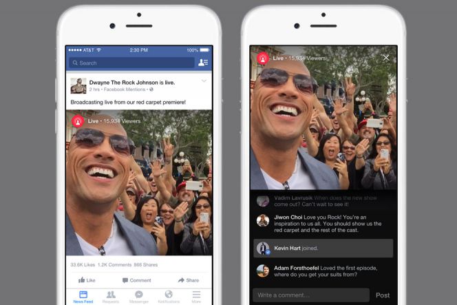 Facebook juga hadirkan fitur live broadcast mirip Periscope