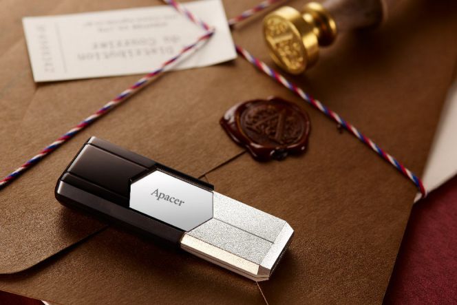 Apacer rilis flash disk berteknologi sensor sidik jari