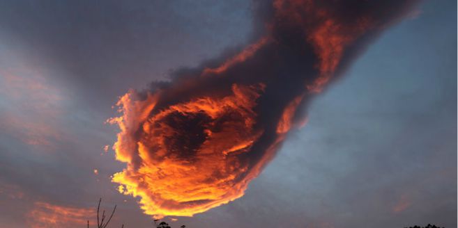 Geger Kemunculan “Tangan Tuhan” di Langit Portugal