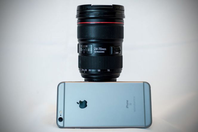 Kamera iPhone 6s Plus vs Canon 5D Mark III, mana yang 