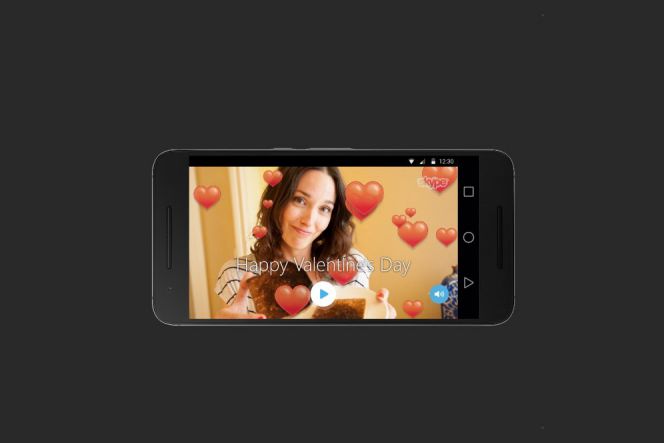 Skype tambahkan fitur kartu ucapan Valentine