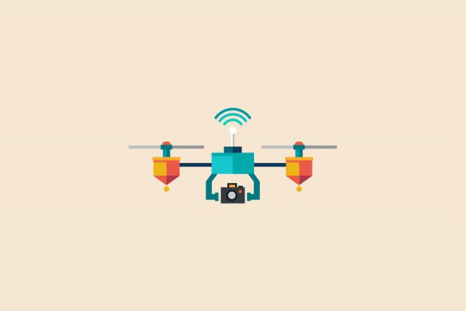 Ini dia, drone mini yang bisa melaju mulus tanpa dikendalikan manusia