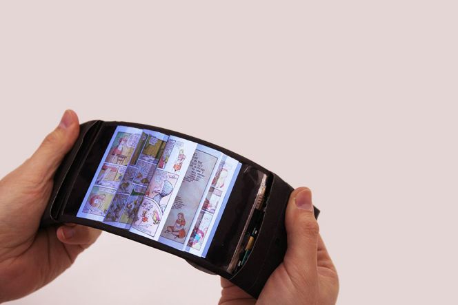 Smartphone ini tak bertulang, bodinya lentur mirip jelly
