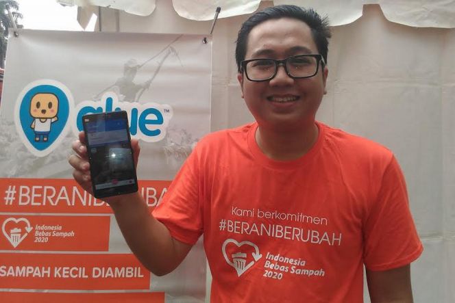 Qlue ambil bagian di Indonesia Bebas Sampah 2020