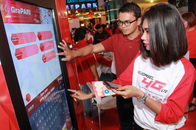 Sebagian besar pelanggan Telkomsel sudah pindah ke jaringan 4G
