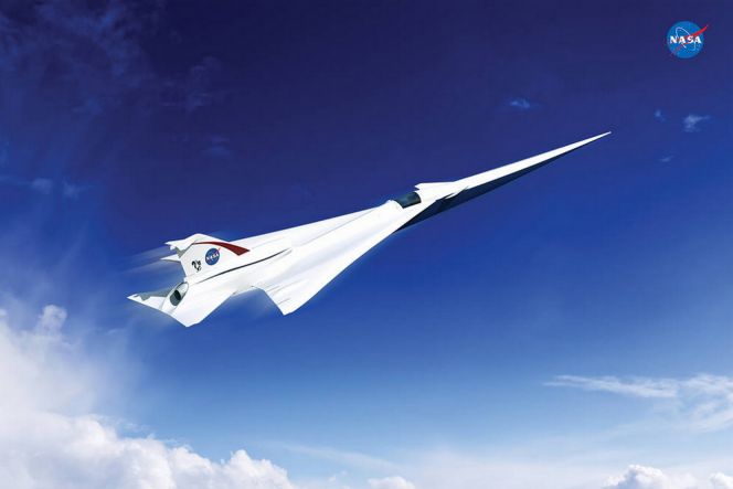 NASA segera produksi pesawat supersonic yang ramah lingkungan