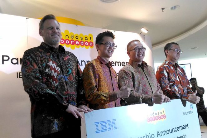 Gandeng IBM, Indosat Ooredoo dan Lintasarta mulai tranformasi baru