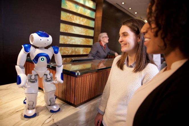 Hotel Hilton pekerjakan robot untuk sambut tamunya