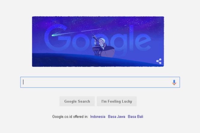 Siapa perempuan cantik yang tampil di laman utama Google hari ini?