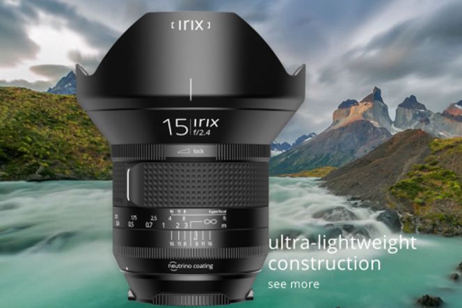 Irix, lensa ultra wide dengan teknologi terkini