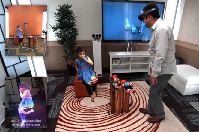 Selangkah lebih dekat dengan lawan bicara pakai Holoportation