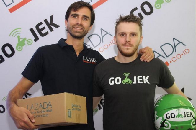 Lazada sekarang tawarkan kirim barang instan pakai Go-Jek