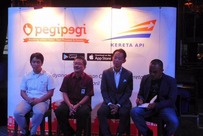 Pesan tiket kereta api mudik sekarang bisa lewat Pegipegi.com