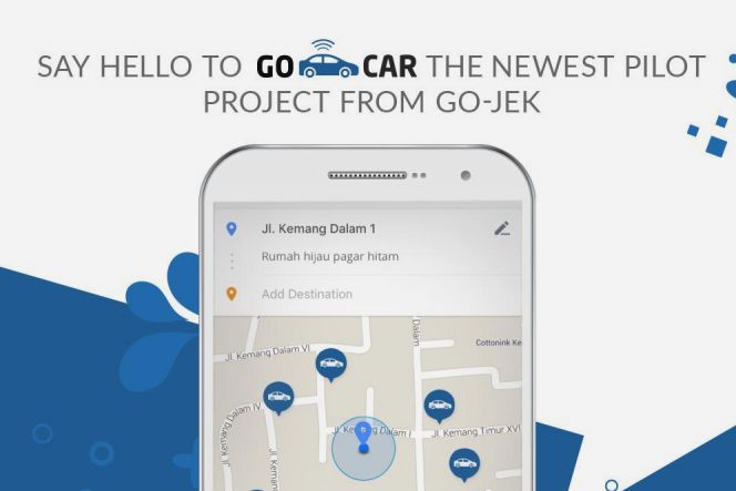 Ada mobil siluman di aplikasi Go-Jek teranyar
