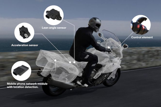 BMW perkenalkan tombol SOS pada motor terbarunya