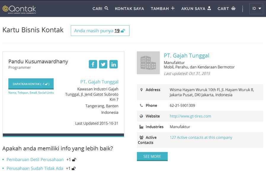 Contoh Deskripsi Bisnis - Contoh 317