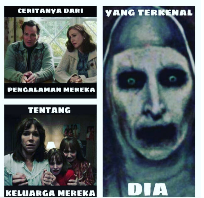 meme The Conjuring 2 © 2016 storibriti.com/istimewa