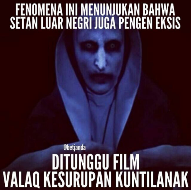 meme The Conjuring 2 © 2016 storibriti.com/istimewa
