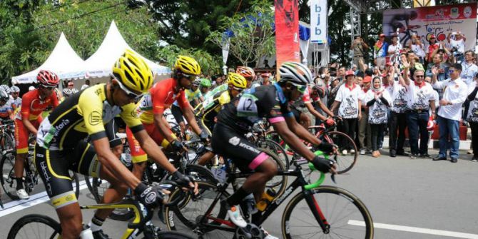 Spirit Angklung Inspirasi Tour de Linggarjati 2016. (foto: instagram.com/kemenpar)