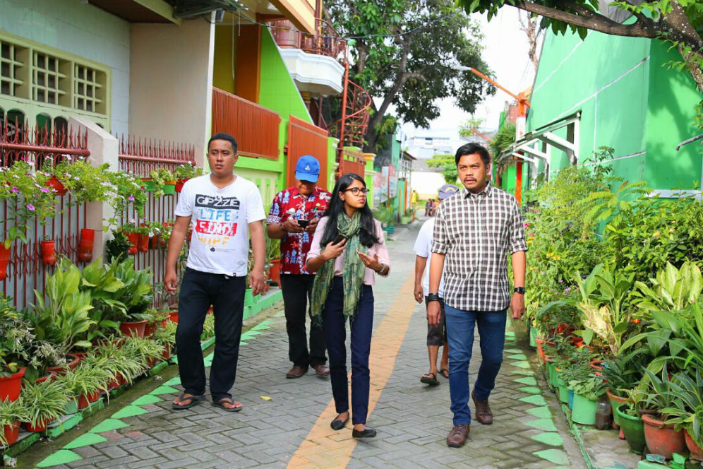 Makassar Merdeka com Lorong Garden Makassar bikin 