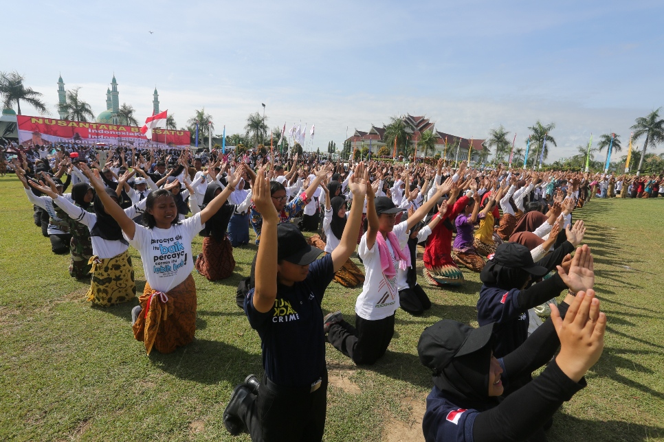 Kutai Timur Merdeka com 570 pelajar refleksikan 