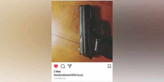 Like Gambar Pistol di Instagram, Siswa SMA Ini Diskors 10 Hari