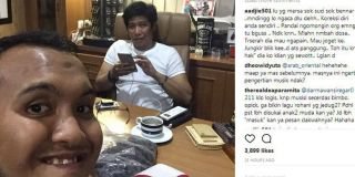 Heboh! Ada penampakan miras di foto Caisar bareng Parto Patrio
