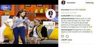 Didepan Raffi Ahmad, Ayu Ting Ting buka baju, branya keliatan!!