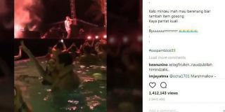 Tercyduck! Al Ghazali pool party basah seksi bareng Alyssa Daguise