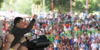 Menpora bangga ribuan masyarakat Muba antusias sambut Gala Desa 2017