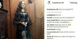 Mulan Jameela pakai gaun hitam di pojokan, netter: mirip Kunti
