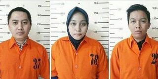 Foto tahanan Anniesa Hasibuan dan bos First Travel, netizen: lebih hina dari pengemis