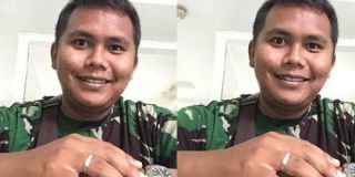 Hidup Sederhana, Siapa Sangka Tentara Ini Suami Mantan Artis Cilik