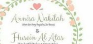 Undangan Husein Al Atas dan Anisa tersebar, nikah 23 September 2017