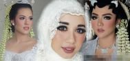 Tampil Cantik Saat Menikah, Makeup Vicky Shu Dibandingkan dengan Raisa dan Laudya