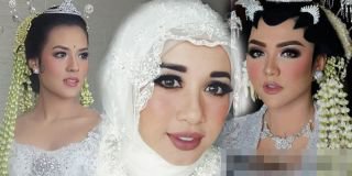 Tampil Cantik Saat Menikah, Makeup Vicky Shu Dibandingkan dengan Raisa dan Laudya